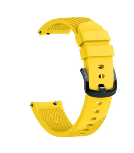 Twill tekstura silikonski remen za sat 20mm za Galaxy Watch, Garmin Forerunner 645 itd.