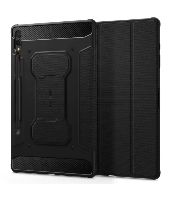 Spigen RUGGED ARMOR preklopna torbica futrola za Samsung Tab S9 Plus / Tab S9 FE+ Plus