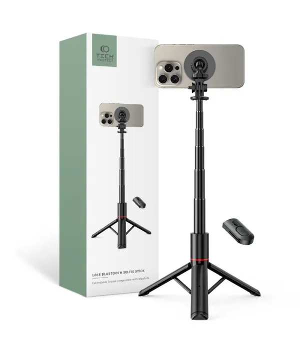 TECH-PROTECT tripod i selfie štap s MagSafe držačem i Bluetooth daljinskim upravljačem