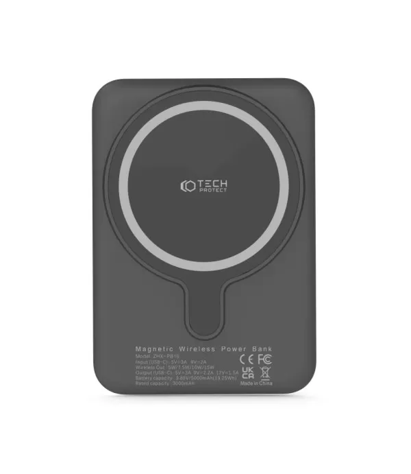 TECH-PROTECT LifeMag Magsafe magnetni powerbank, 15W, 5000mAh