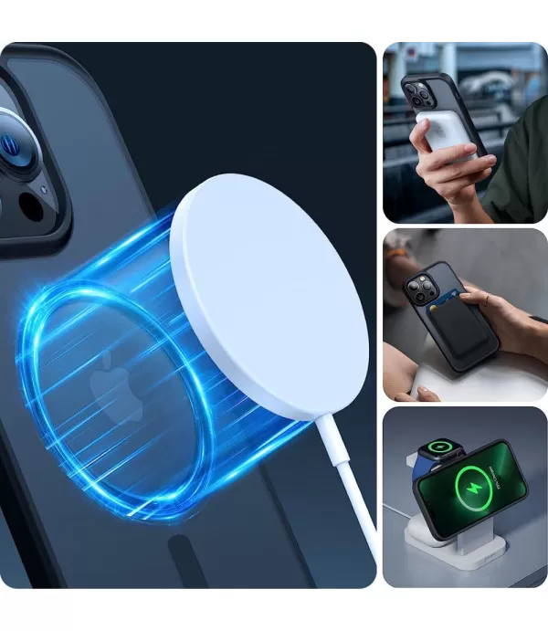 TECH-PROTECT prozirna Magsafe maskica za Apple iPhone 15
