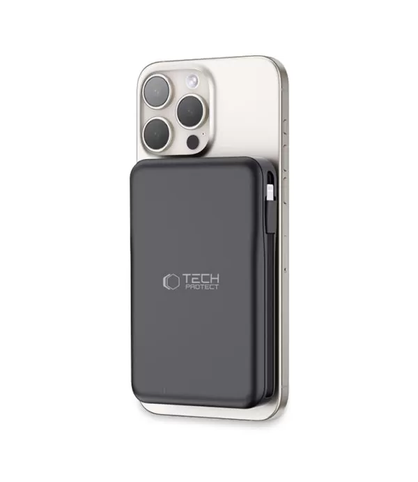 TECH-PROTECT Lifemag PB31 Magsafe magnetni powerbank, 15W, 10000mAh
