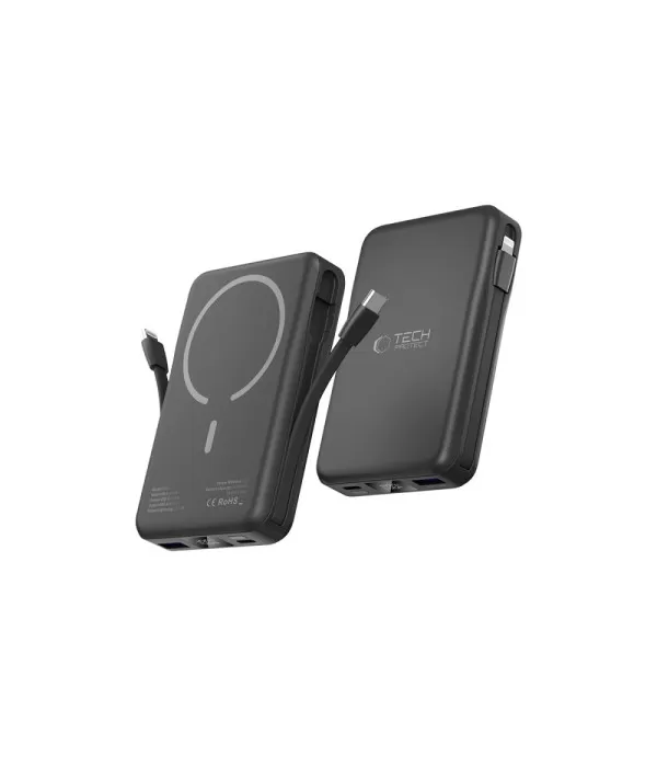 TECH-PROTECT Lifemag PB31 Magsafe magnetni powerbank, 15W, 10000mAh