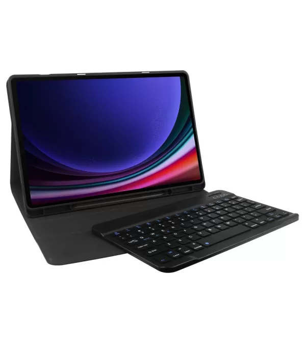 TECH-PROTECT Tri Fold torbica s Bluetooth tipkovnicom za Samsung Galaxy Tab S9 FE Plus 12.4"