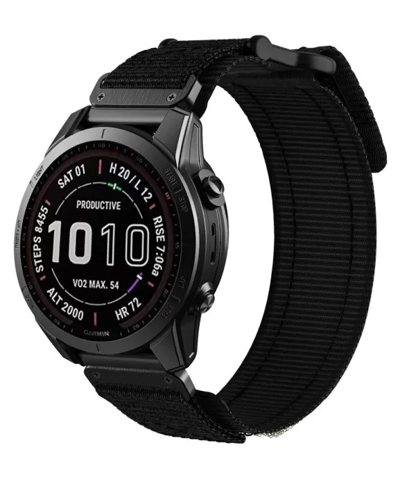 Nylon Scout serija remen s brzom kopčom sat Garmin Fenix 7, Fenix 6, Fenix 5 22mm