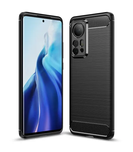 Carbon Brush silikonska zaštitna maska Xiaomi 12 Pro