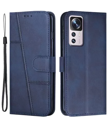 Crazy Horse prošivena preklopna torbica futrola Xiaomi 12T/12T Pro 5G