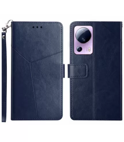 Crazy Horse prošivena preklopna torbica futrola Xiaomi 13 Lite 5G