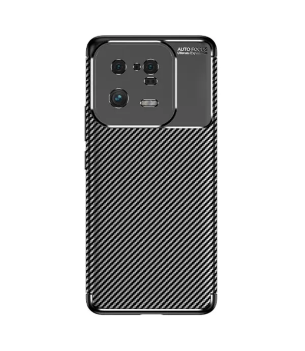 Carbon Fiber silikonska zaštitna maska Xiaomi 13 Pro 5G