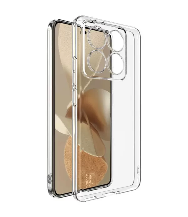 IMAK Premium UX-5 serija prozirna silikonska maska za Xiaomi 14T Pro