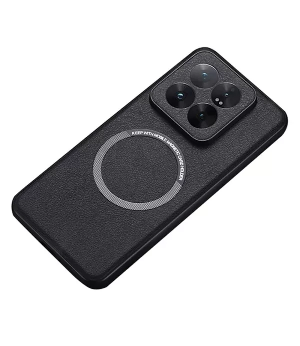 Kožna MagSafe zaštitna maskica za Xiaomi 14T Pro