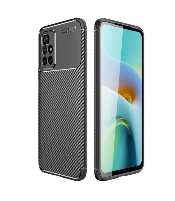 Carbon Fiber silikonska zaštitna maska Xiaomi Redmi 10