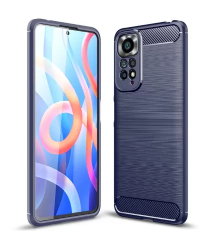 Carbon Brush silikonska zaštitna maska Xiaomi Redmi Note 11 4G