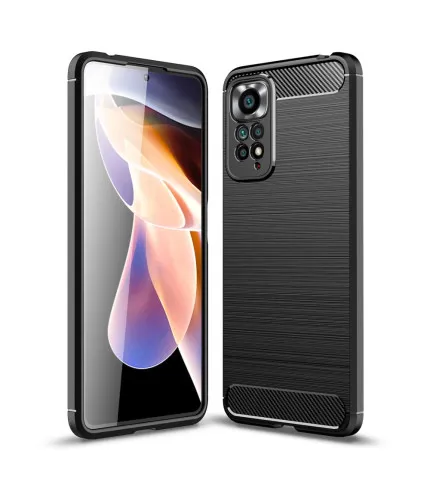 Carbon Brush silikonska zaštitna maska Xiaomi Redmi Note 11 Pro 5G