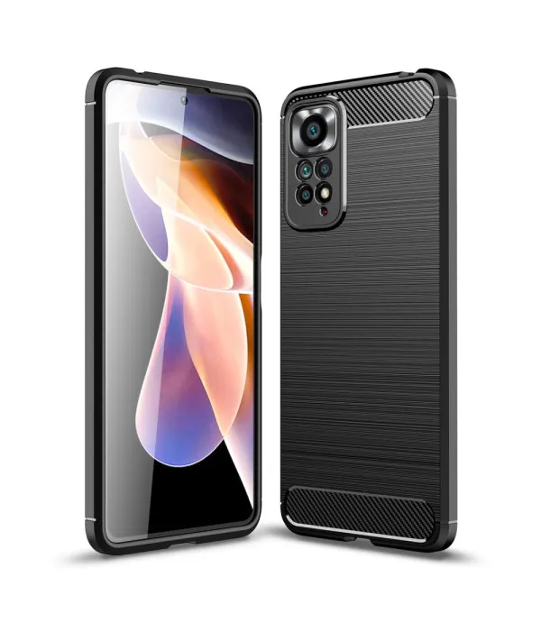 Carbon Brush silikonska zaštitna maska Xiaomi Redmi Note 11 Pro 5G