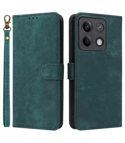 RFID Crazy Horse preklopna torbica futrola Xiaomi Redmi Note 13 5G