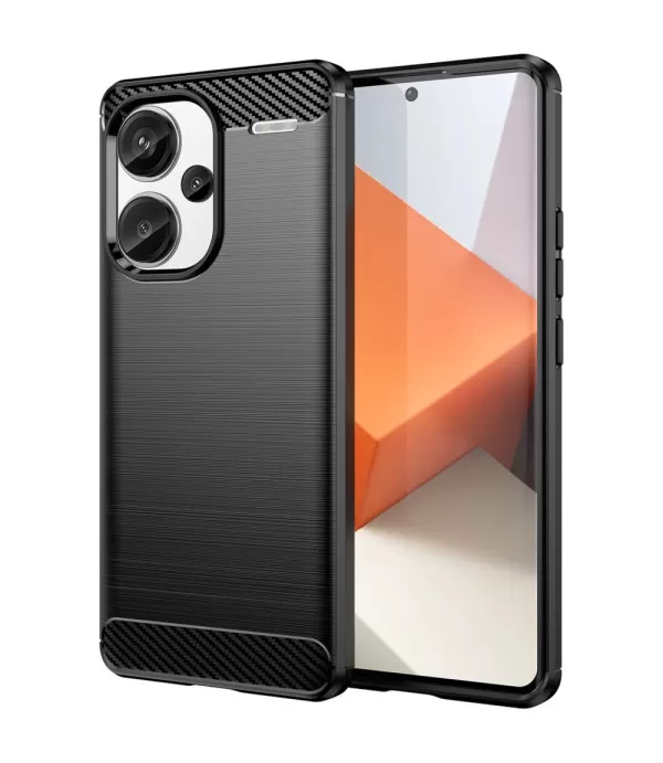 Carbon Brush silikonska zaštitna maska Xiaomi Redmi Note 13 Pro+ 5G