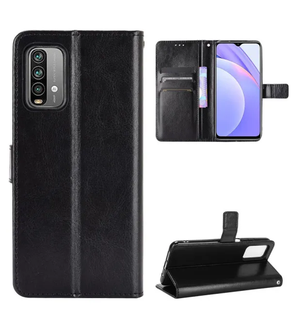 Crazy Horse preklopna zaštitna futrola Xiaomi Redmi 9T, Note 9 4G, Poco M3