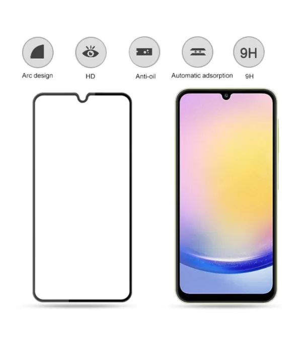 Premium full glue zaštitno kaljeno staklo Samsung Galaxy A15 / A25 5G