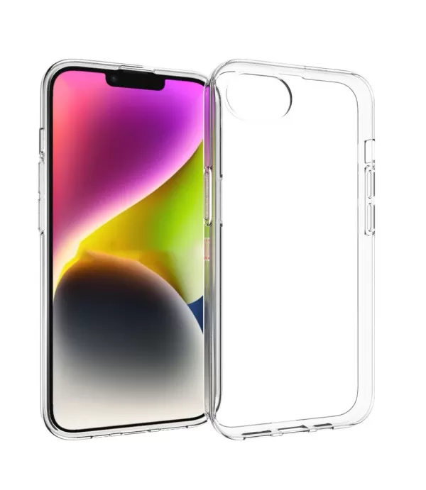 Prozirna silikonska zaštitna maskica za iPhone 16e/17e