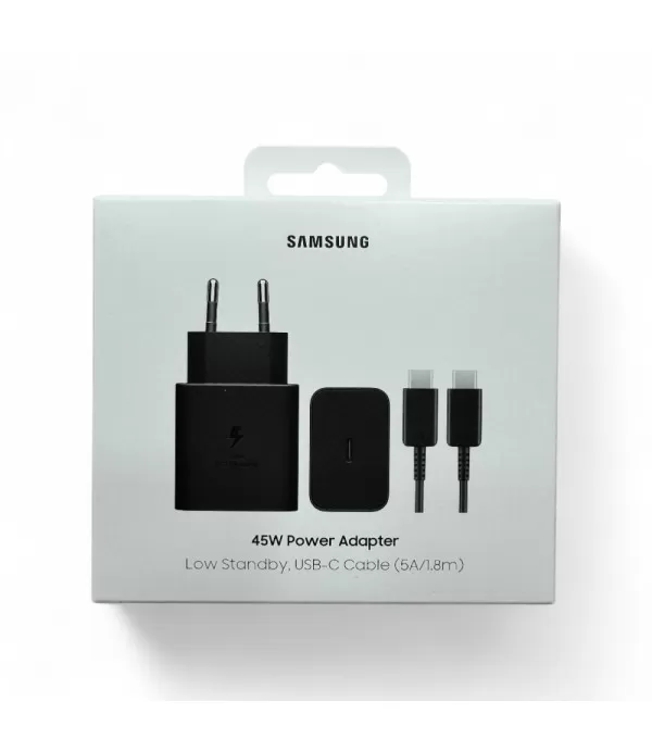 Samsung EP-T4511XBEGEU 45W Super Brzi Punjač s Type-C Kabelom