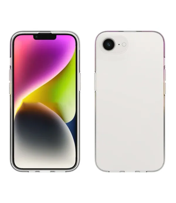 Prozirna silikonska zaštitna maskica za iPhone 16e/17e