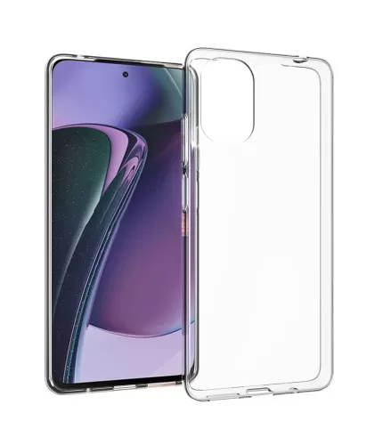 Silikonska prozirna maskica za Motorola E14 4G