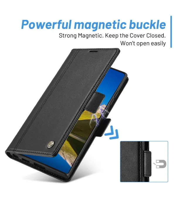 LC.IMEEKE PU Wallet Stand torbica za Samsung Galaxy S22 Ultra 5G