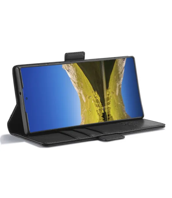 LC.IMEEKE PU Wallet Stand torbica za Samsung Galaxy S22 Ultra 5G