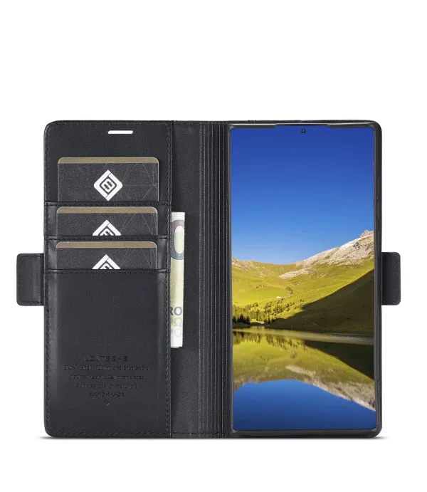 LC.IMEEKE PU Wallet Stand torbica za Samsung Galaxy S22 Ultra 5G