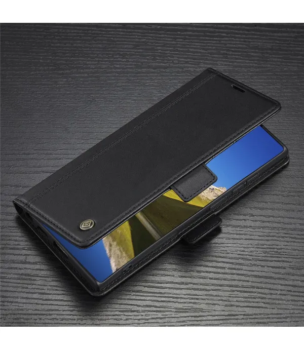LC.IMEEKE PU Wallet Stand torbica za Samsung Galaxy S22 Ultra 5G