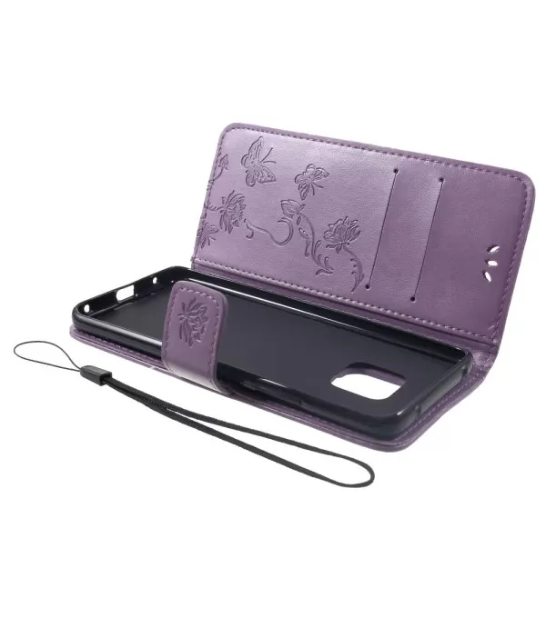 Novčanik kožna torbica futrola za Huawei Mate 20 Pro s cvjetnim dizajnom