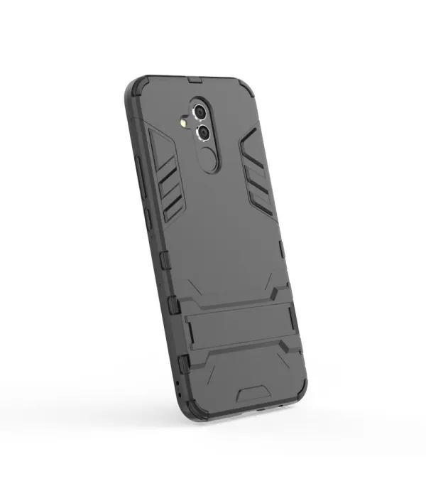 Silikonska - Plastična maska Hybrid sa stalkom za Huawei Mate 20 Lite
