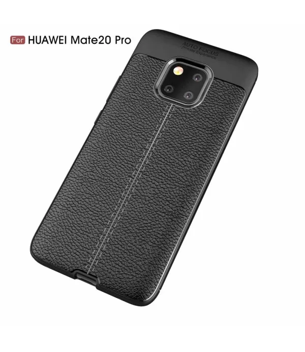 Litchi Grain TPU silikonska maska za Huawei Mate 20 Pro – Elegancija i zaštita