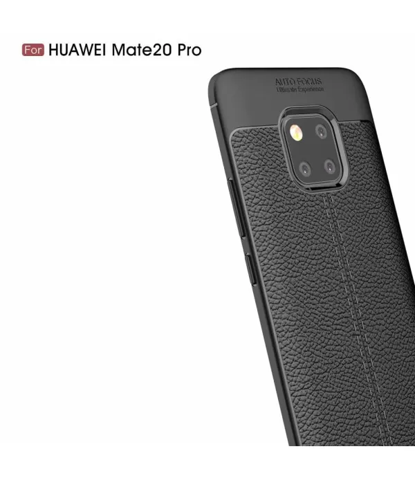 Litchi Grain TPU silikonska maska za Huawei Mate 20 Pro – Elegancija i zaštita