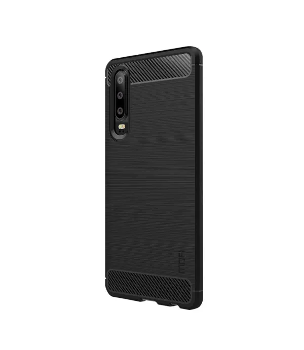 Carbon tekstura silikonska zaštitna maska Huawei P30