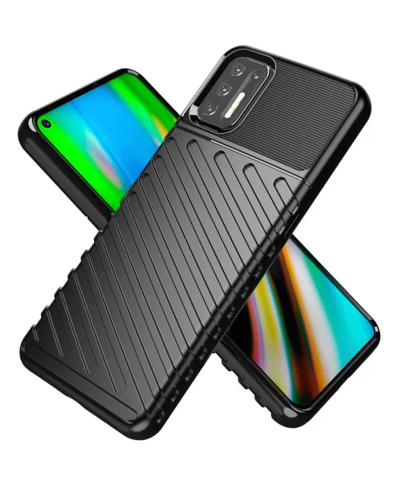 Silikonska maska Thunder za Motorolu G9 Plus