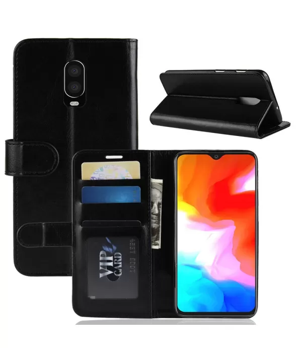 Crazy Horse novčanik kožna torbica futrola za OnePlus 6T