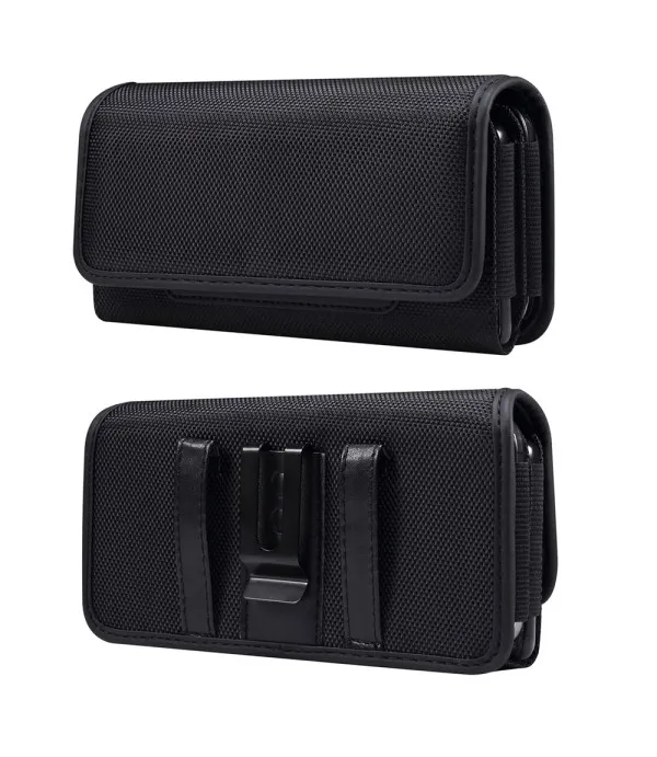 Univerzalna horizontalna torbica za remen 6,7–6,9" – Dual Phone Oxford Nylon