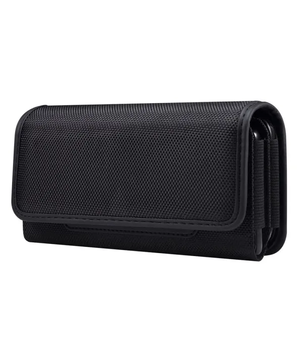 Univerzalna horizontalna torbica za remen 6,7–6,9" – Dual Phone Oxford Nylon
