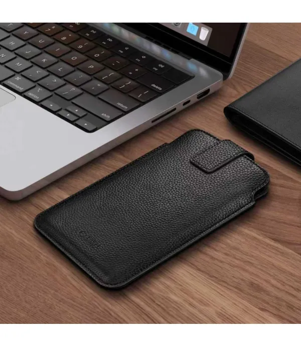 TECH-PROTECT SM65 univerzalna torbica za mobitel 6.0–6.9" crna