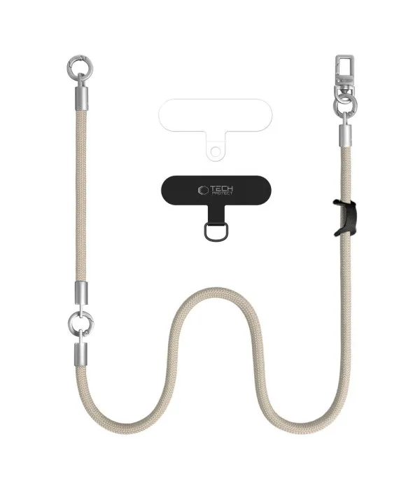 Tech-Protect C10S Rope Crossbody & Wrist univerzalna vezica za mobitel - Narančasta