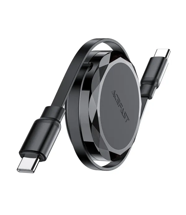 ACEFAST C13-03 USB-C na USB-C uvlačivi kabel 60W PD 0,8 m