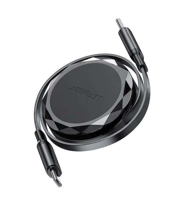 ACEFAST C13-03 USB-C na USB-C uvlačivi kabel 60W PD 0,8 m