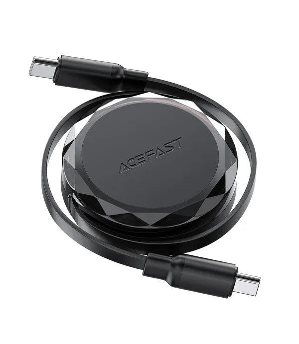 ACEFAST C13-03 USB-C na USB-C uvlačivi kabel 60W PD 0,8 m