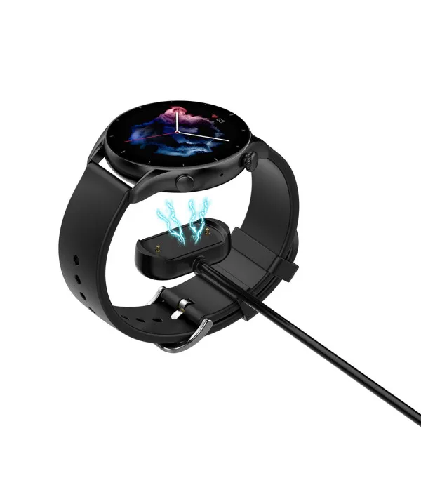 Techsuit THA3 magnetski USB punjač za Amazfit Cheetah, T-Rex Ultra, GTR4 i GTS4