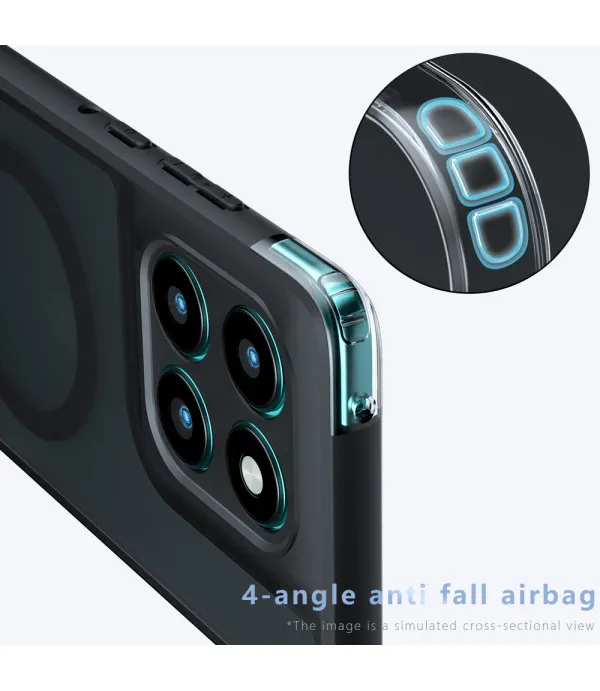 MagSafe mat prozirna maskica za Motorola Edge 60 / Edge 60 Fusion