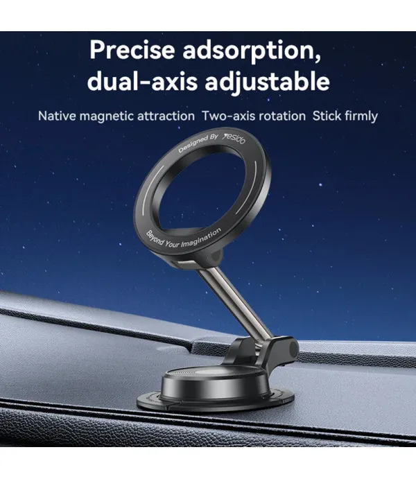 Yesido C218 MagSafe magnetski auto nosač za armaturu i staklo