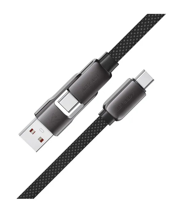 ACEFAST C13-05 USB-C na USB-C kabel s USB-A adapterom za punjenje i prijenos podataka 60W 0.2m