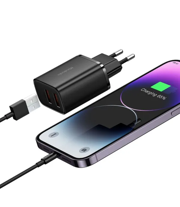 Mcdodo Beryllium Series CH-5070 kućni punjač 2x USB-A 12W